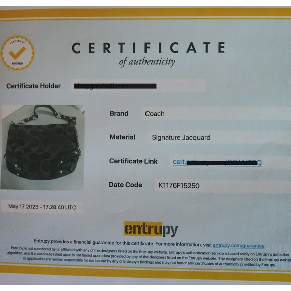 SOLD Preowned COACH Black Carly Shoulder Signature Hand Bag Purse K1176-F15250 - Picture 3 of 6